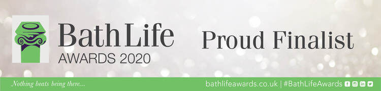 We're finalisits in the Bath Life Awards 2020